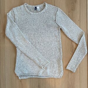 H&M Textured Cream Sweater